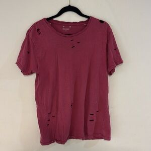 Chelsea DeBoer Maroon T-Shirt Medium